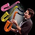 24" Inflatable Saxophone